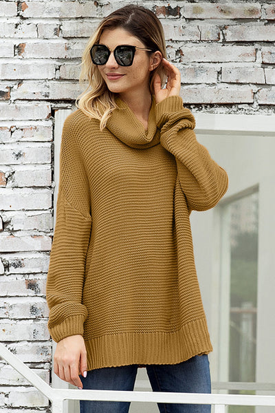 Fashion Khaki Cozy Long Sleeves