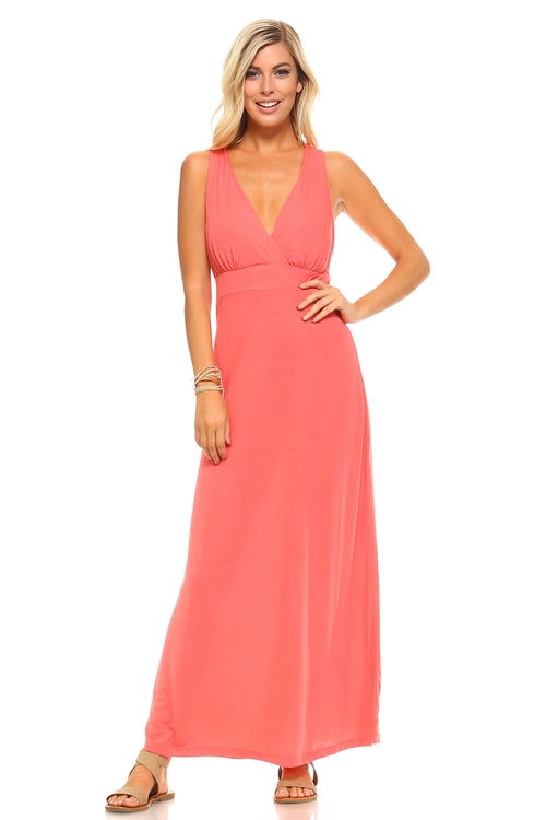 Women's Halter Maxi Dress