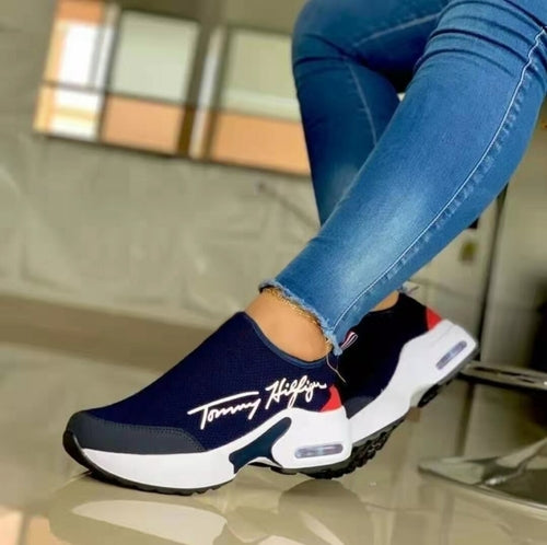 Casual Breathable Wedges Walking Sneakers