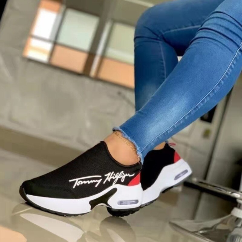 Casual Breathable Wedges Walking Sneakers