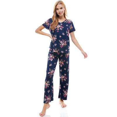 Women's Floral Print Lounge Set