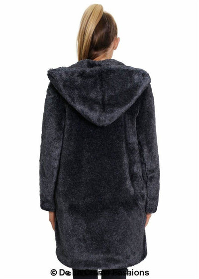 Ladies Hooded Winter Coat