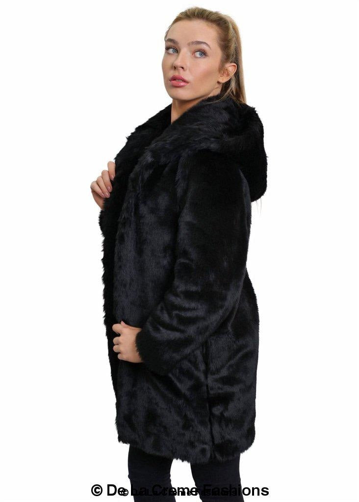 Ladies Hooded Winter Coat