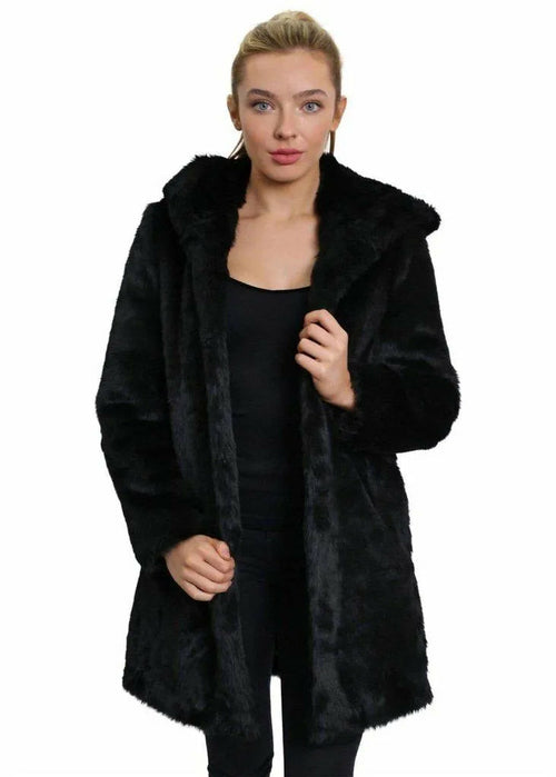 Ladies Hooded Winter Coat