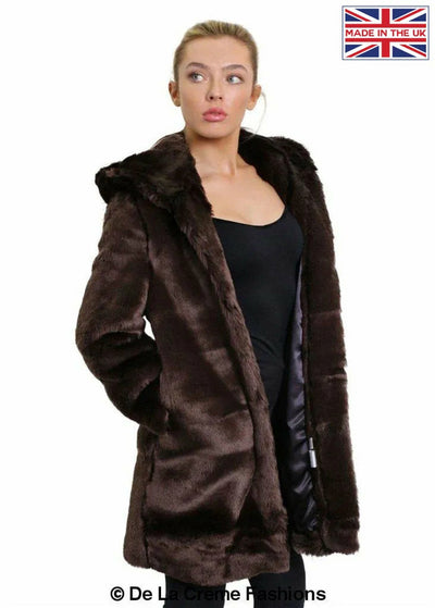 Ladies Hooded Winter Coat