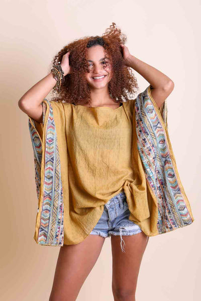 Geometric Embroidered Tunic